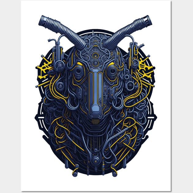 Electric Sheep Wall Art by Houerd